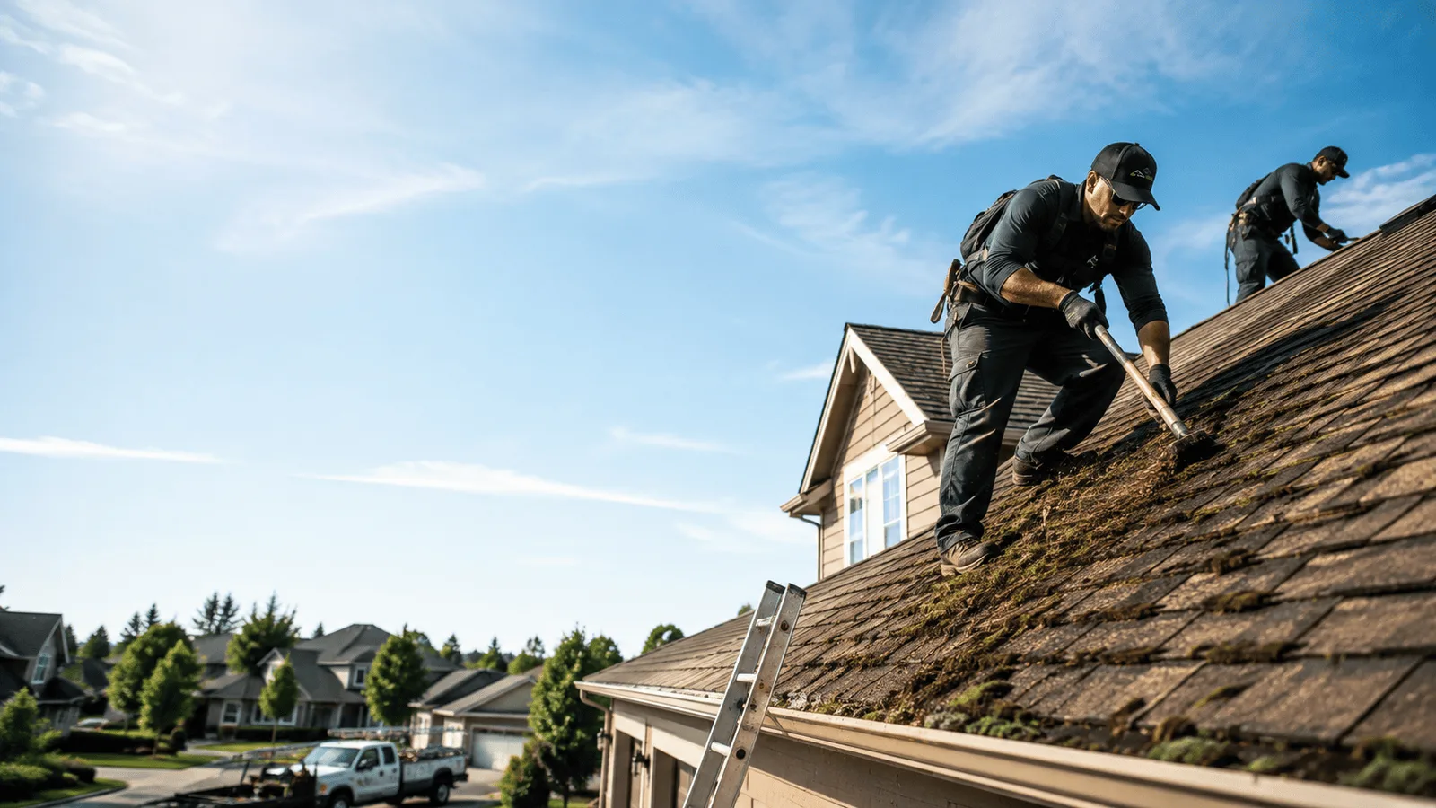 Roof Moss Removal in Wren, OH near me